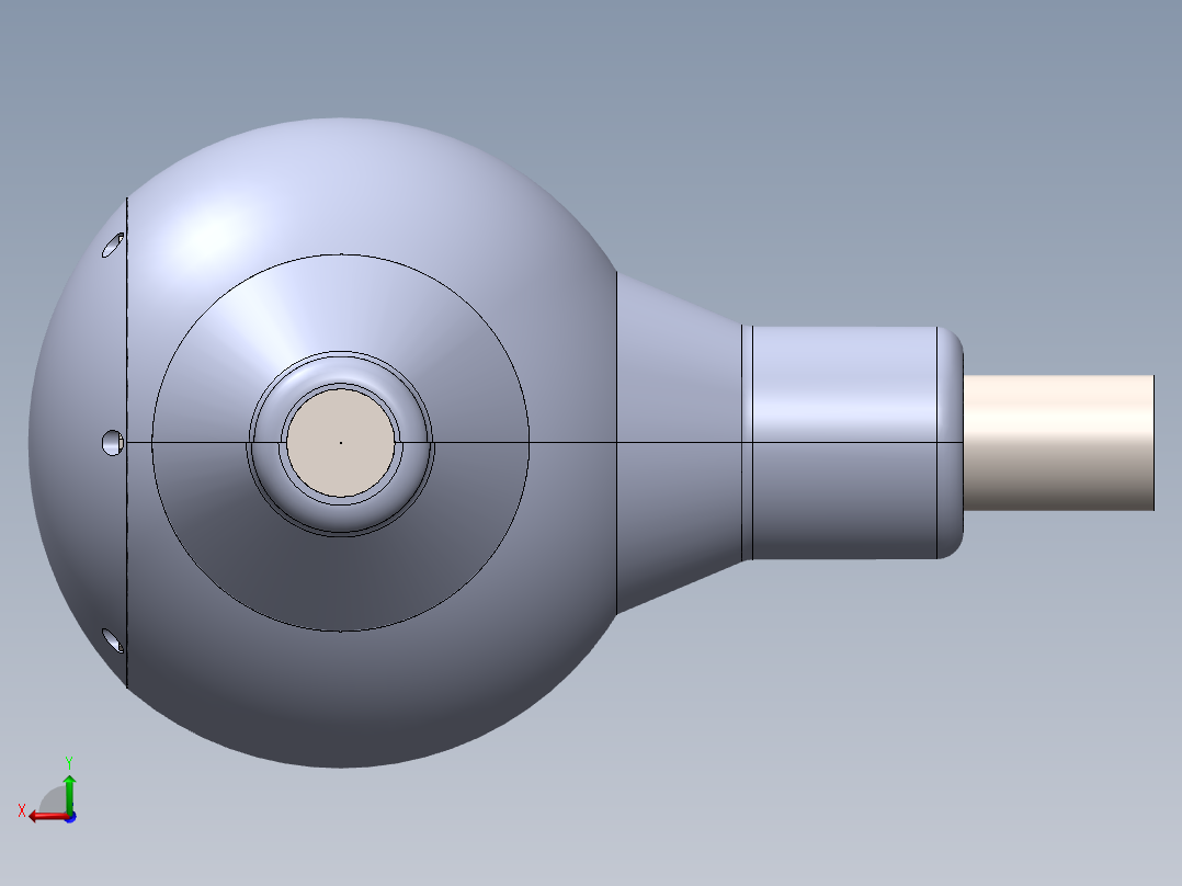 汽车差速器三维设计模型1045997==30后视图