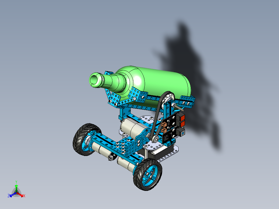 终极<span style='color: red'>机器人</span>套装饮料车 STP