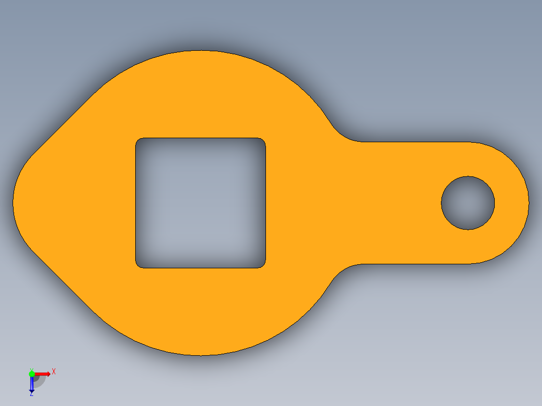 管道手动球阀-水管开关阀-手动阀门User Library-MD52C150DN50-2_DN40~65.Stop Plate俯视图