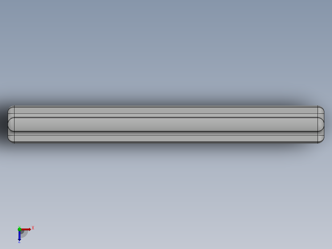 乐高机械组车桥-32073 White Technic Axle 5俯视图