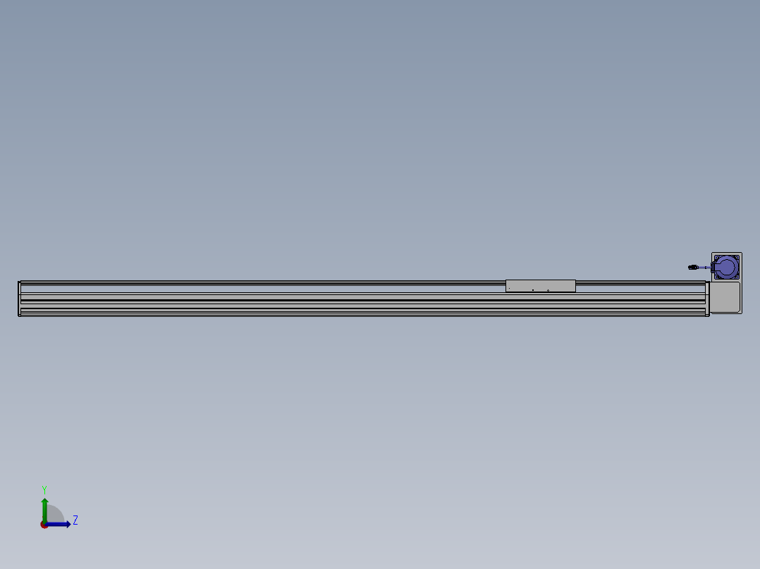 精密模组MT220-L150-1900-RU-M75-C4左视图