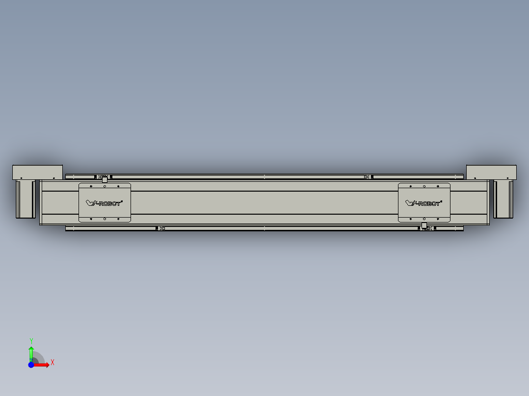 威洛博双电机滑台-VBC14S2-L50-S800-BLR-P40-C6前视图