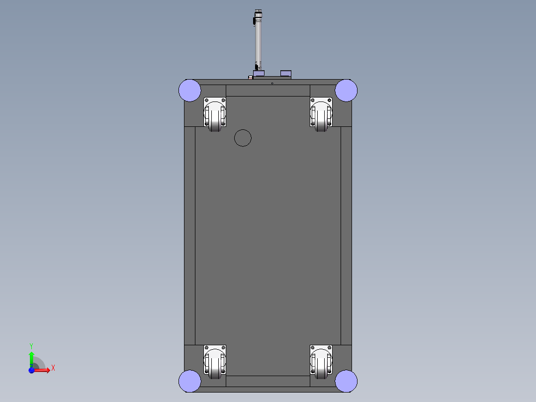 一种治具翻转机sw18可编辑前视图