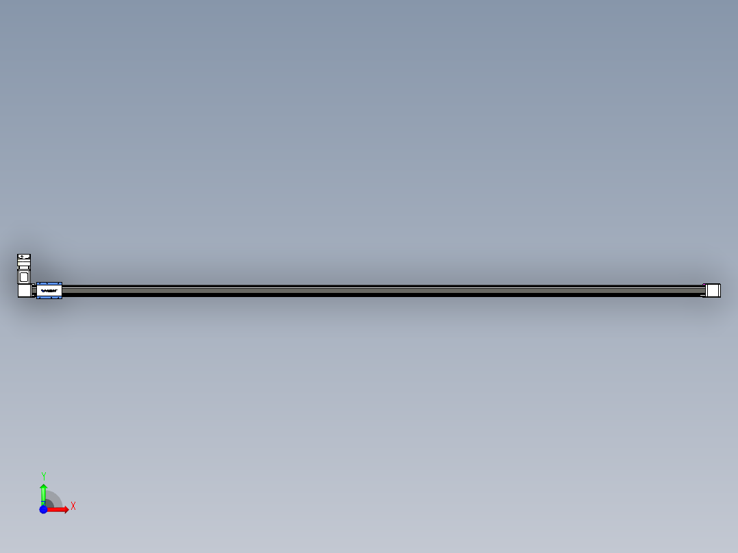 威洛博LB.GB同步带传动--欧规系列GB8-L192-S4500-BR-P75-K前视图