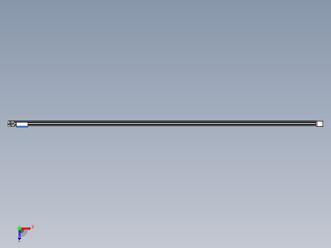 威洛博LB.GB同步带传动--欧规系列GB8-L192-S4500-BR-P75-K俯视图