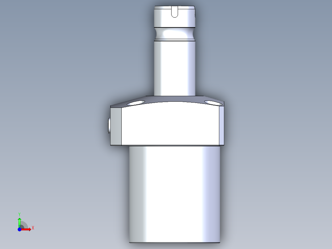 KOSMEKLHA0550-GL-F多系列多零件图纸模型前视图