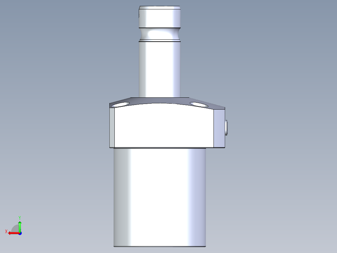 KOSMEKLHA0550-GL-F多系列多零件图纸模型后视图