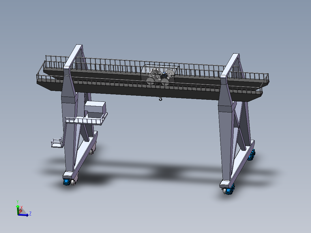 门式起重机SW三维图==1410268==280