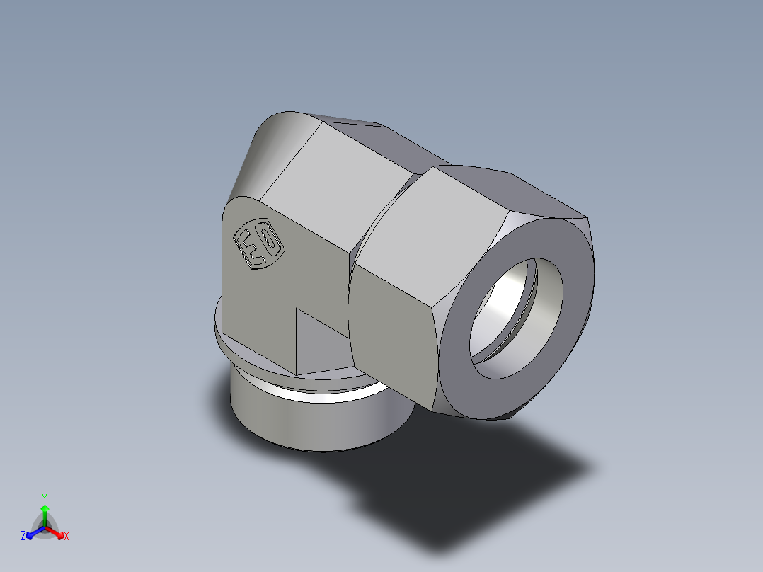 卡套式工业通用硬管接头EO_Male_stud_elbow_WE30SM71