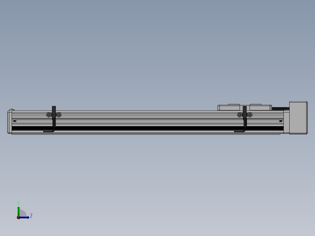 精密模组MY60-T10-350L-BL-P10B-C4-C左视图