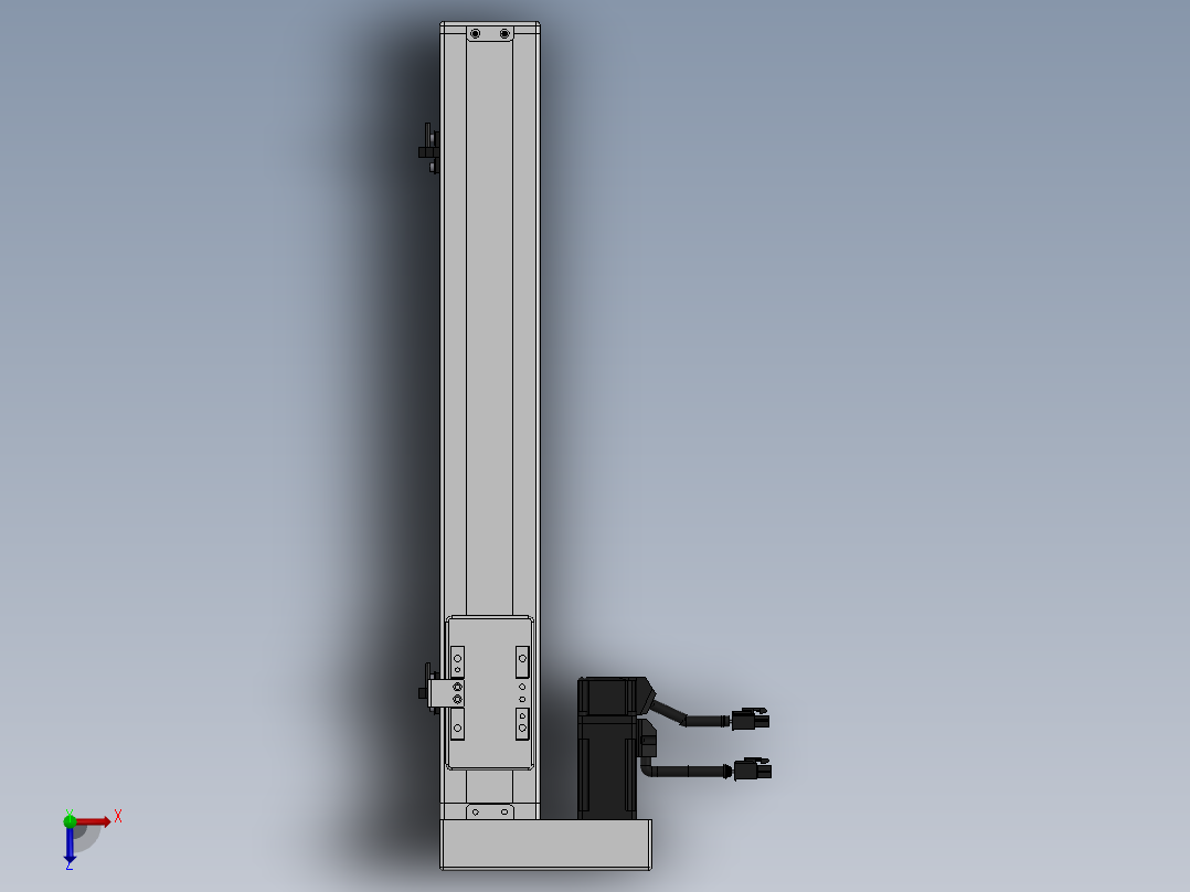 精密模组MY60-T10-350L-BL-P10B-C4-C俯视图