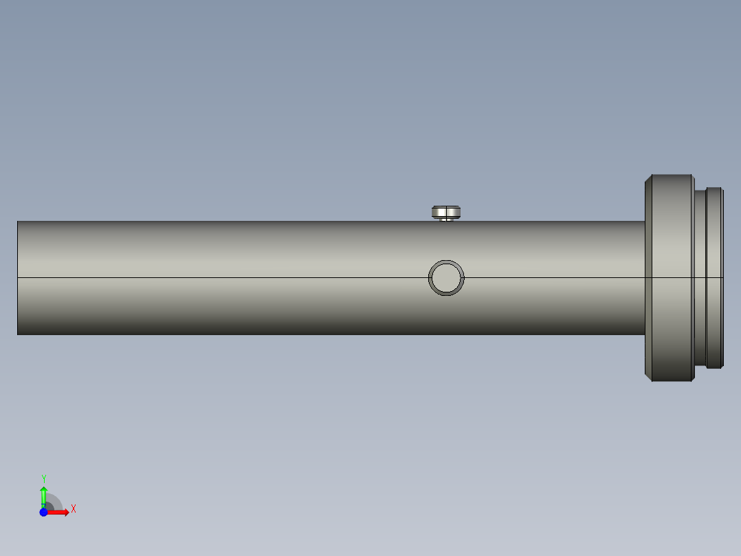 基恩士CA-LM8_kc图纸模型前视图