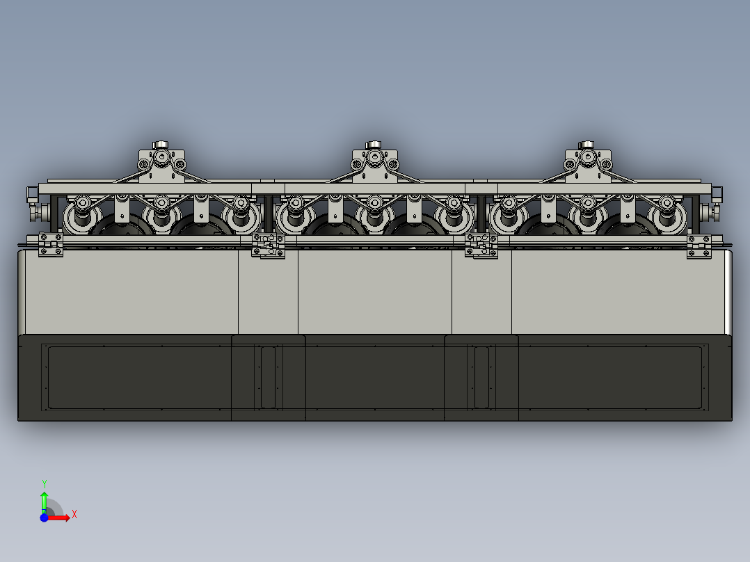 科幻远程高射炮前视图