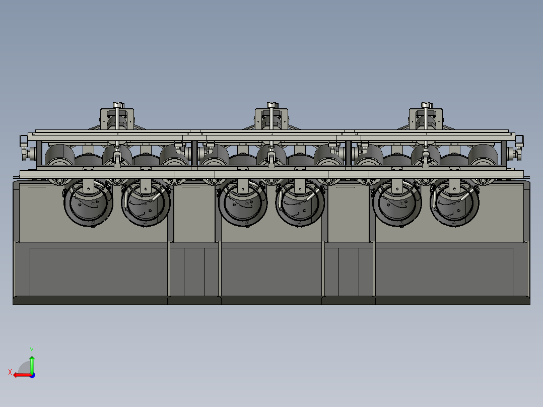 科幻远程高射炮后视图