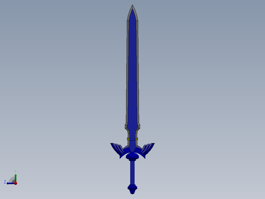 剑、宝剑(204)右视图