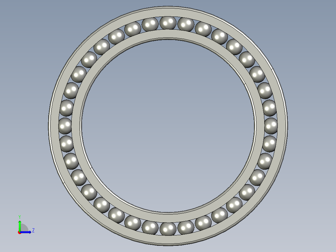 深沟球轴承61918左视图