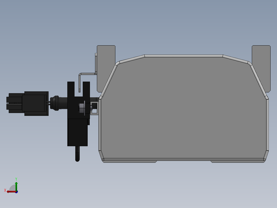 精密模组MY120-T10-450L-BC-P10B-C4-C后视图