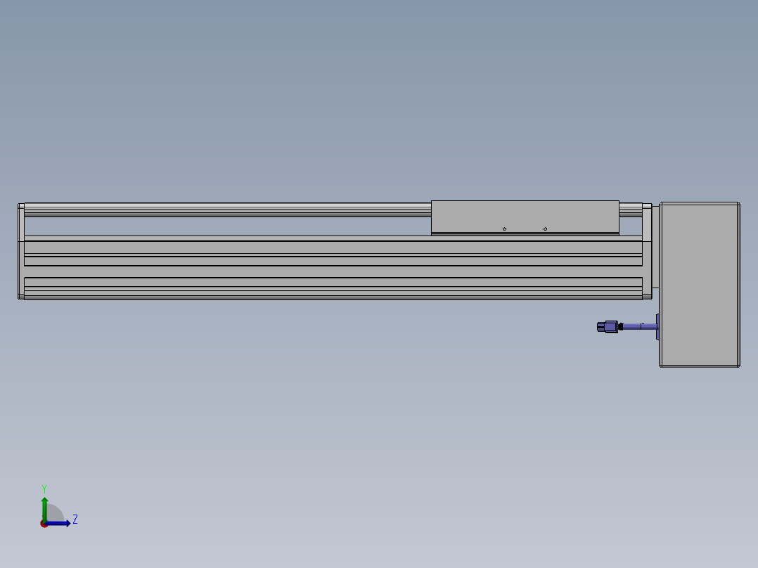 精密模组MT220-L150-400-LD-M75-C4左视图