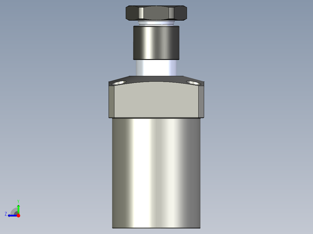 KOSMEKLHS0650-GR-Y60多系列多零件图纸模型右视图
