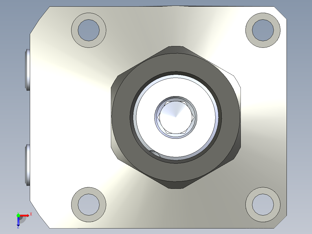 KOSMEKLHS0650-GR-Y60多系列多零件图纸模型俯视图
