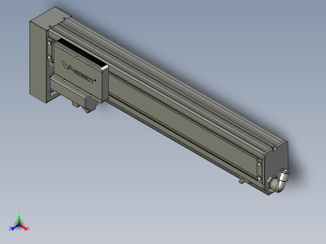 威洛博VC8-S350-BL-P10正等轴测图