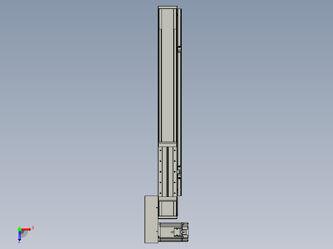 欧规系列-LB8-L75-S500-BR-ZP75-C3俯视图