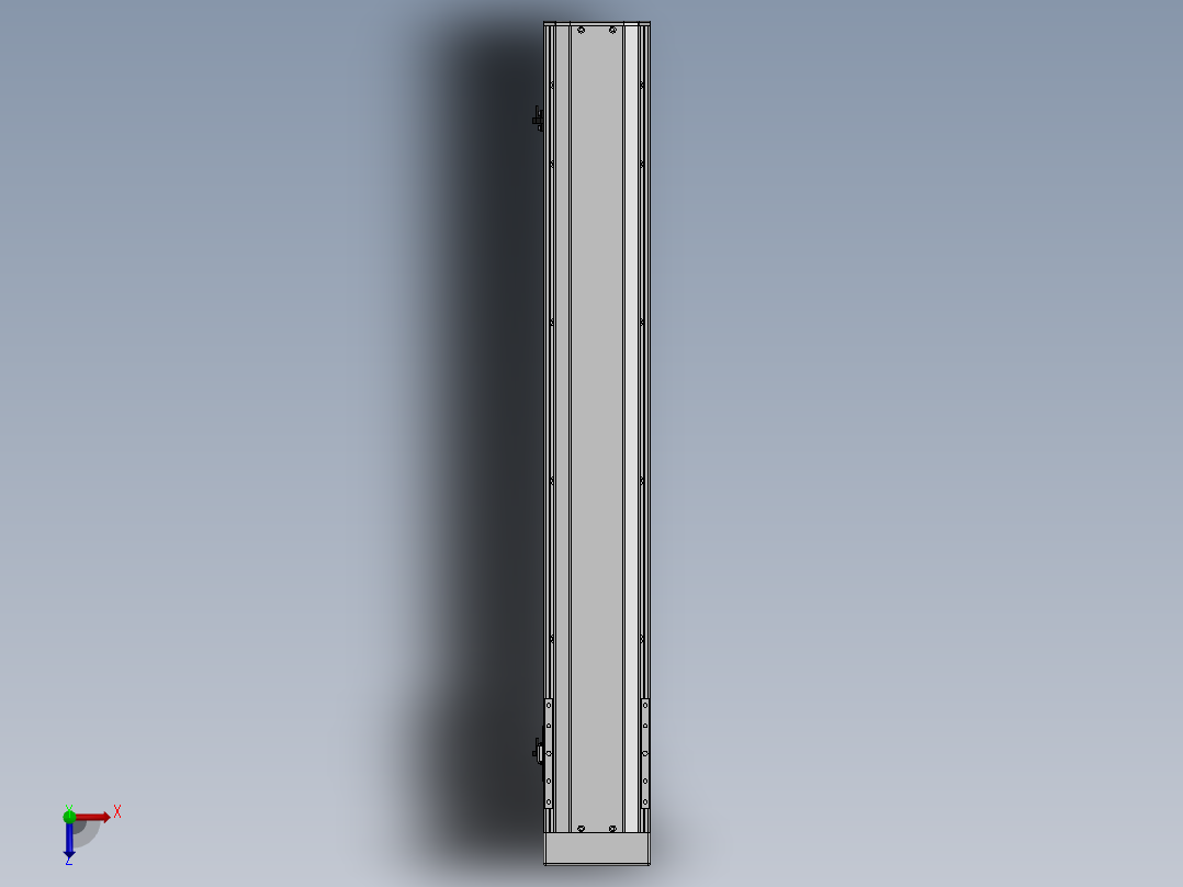 精密模组MY140-T10-800L-BM-P40B-C4-C俯视图