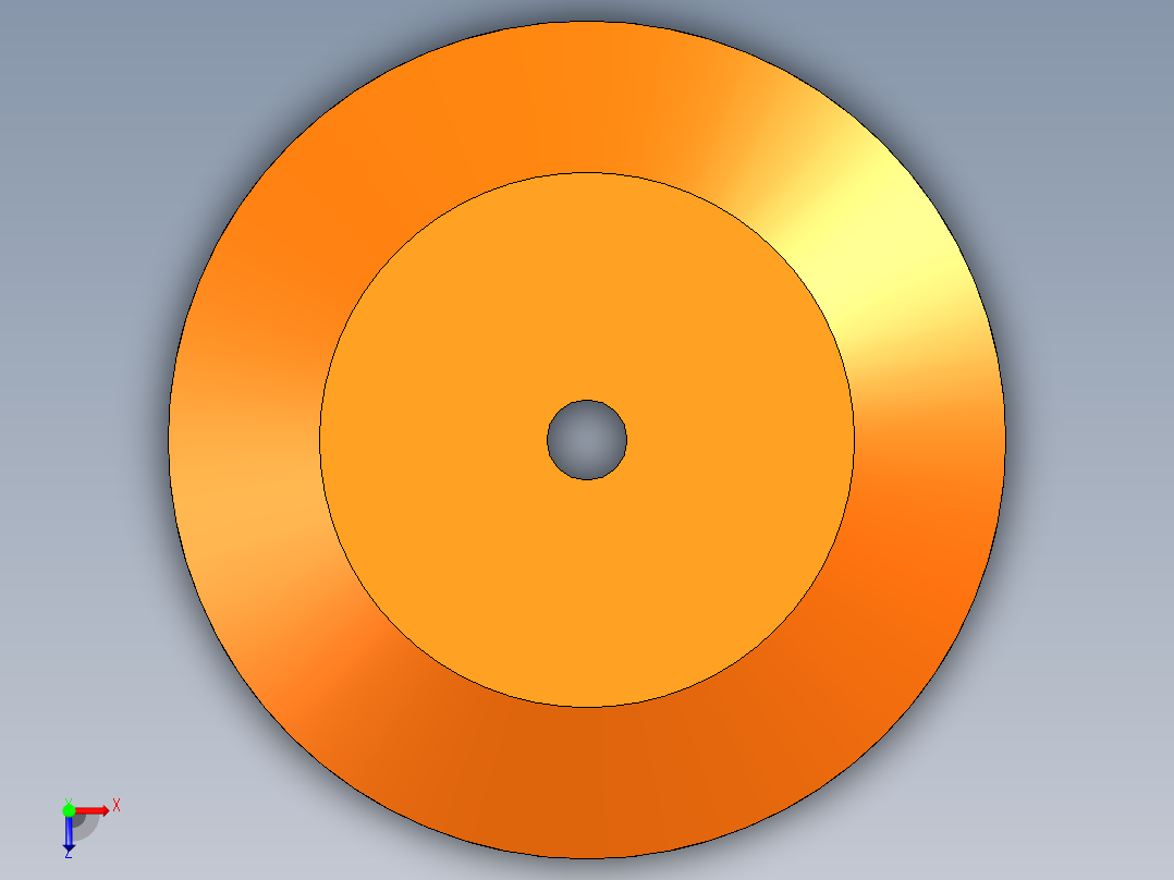 弹性联轴器MN-04俯视图