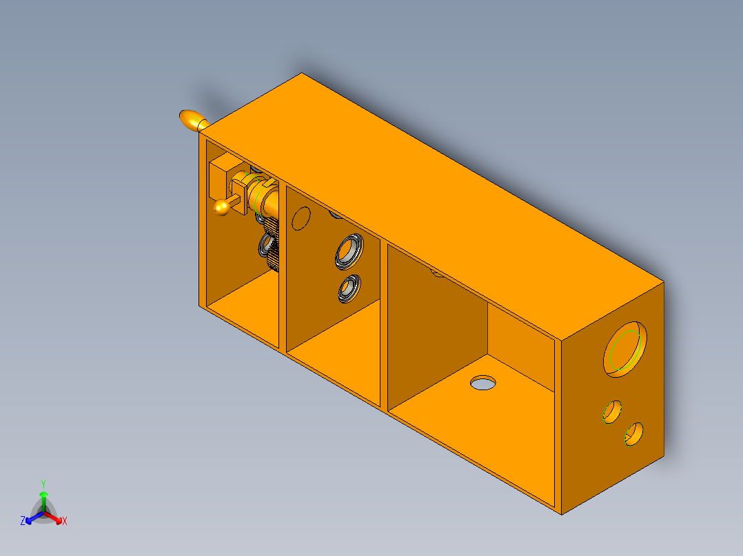基于PLC智能仓储货架储物台自动翻转电控系统设计正等轴测图