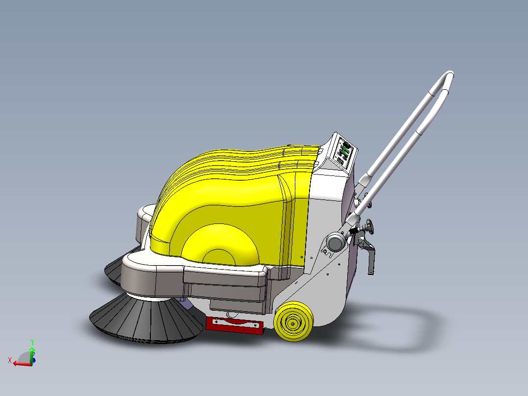 电动手推清扫车