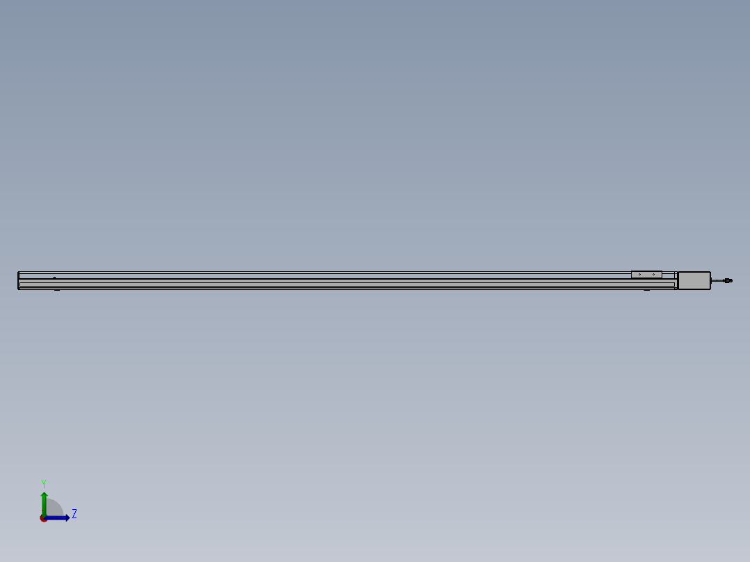 精密模组MT100-L78-2100-L-M10-C4左视图