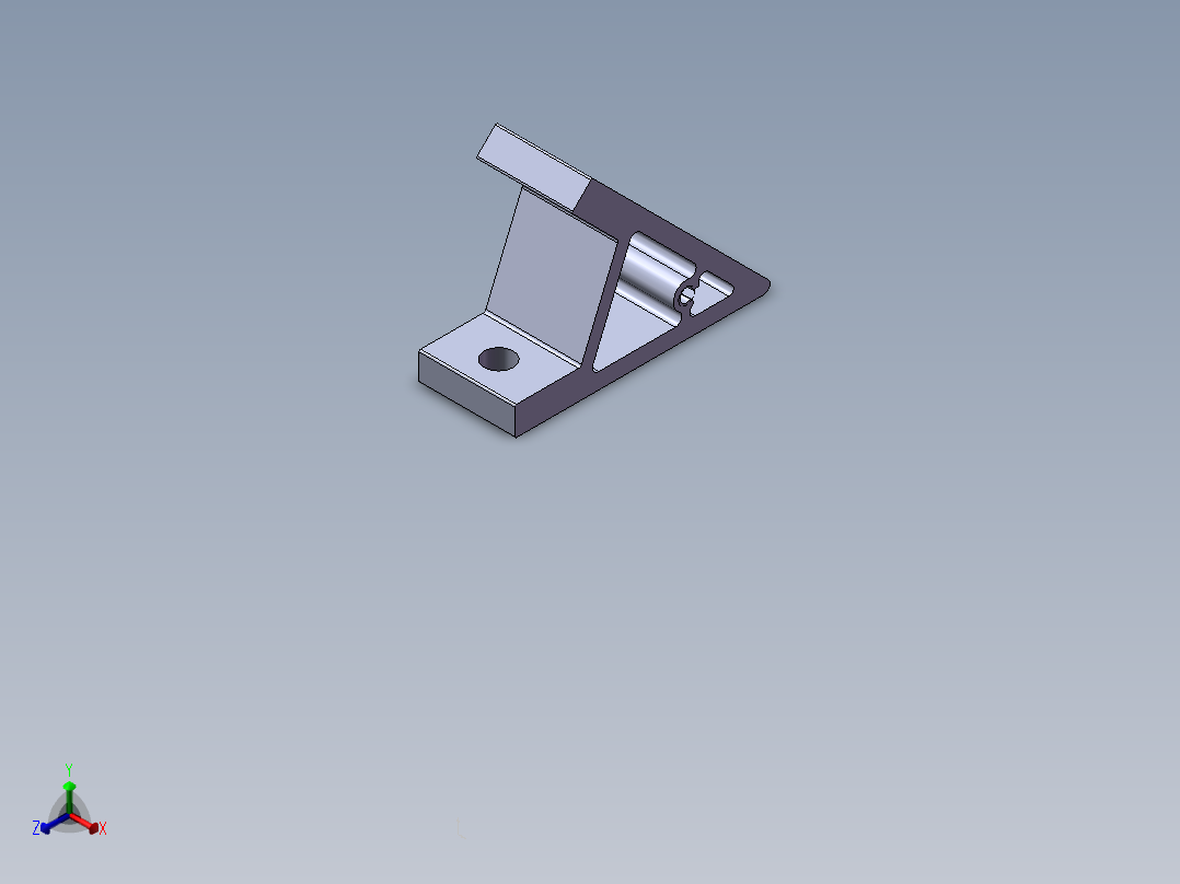 铝型材及其附件3.31.80.40.40.M5.SLDPRT正等轴测图