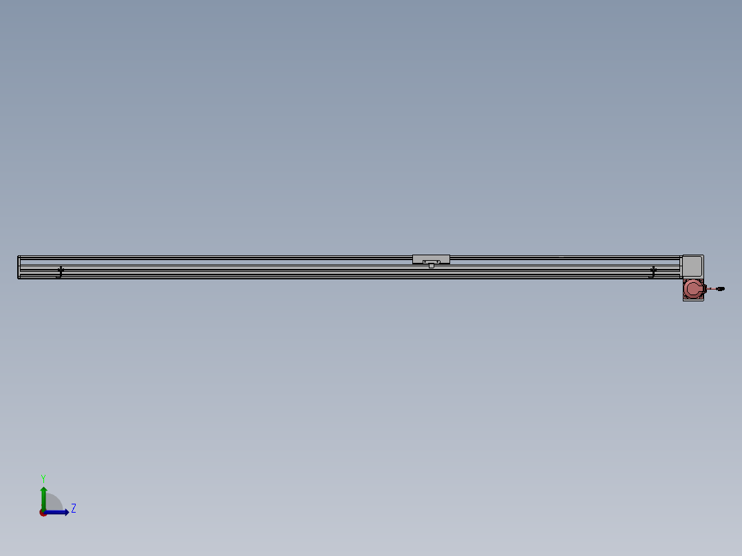 精密模组MT170-L125-2400-RD-M75-C4左视图