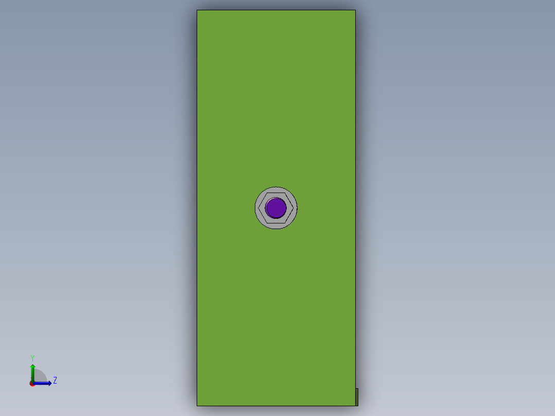 杠杆(一)加工工艺及铣22槽夹具设计[三维SW]带完整工序卡设计资料左视图