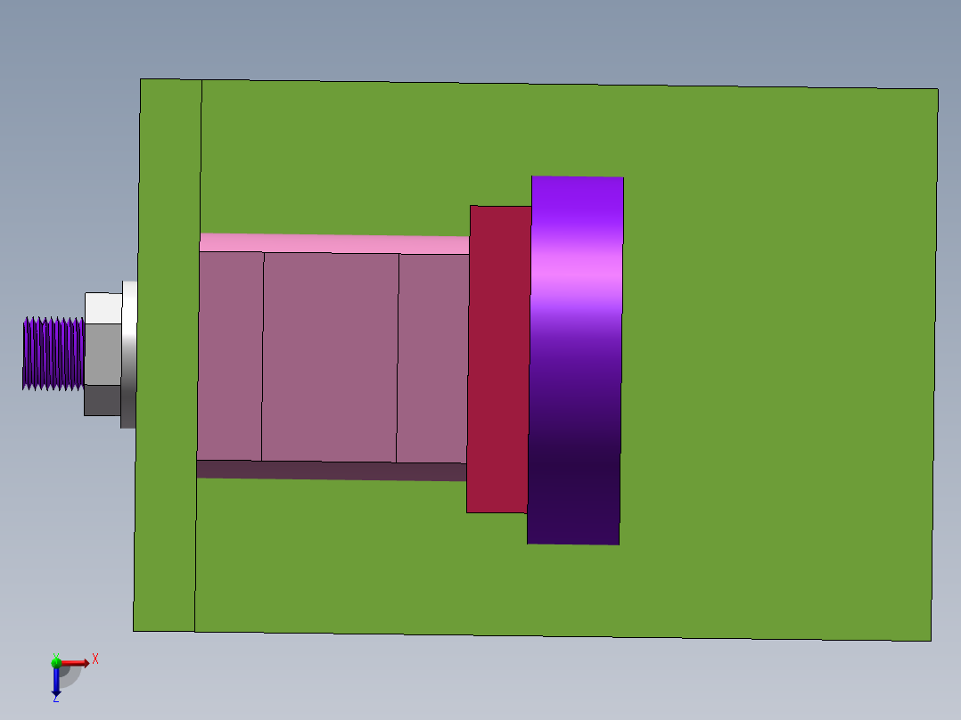 杠杆(一)加工工艺及铣22槽夹具设计[三维SW]带完整工序卡设计资料俯视图