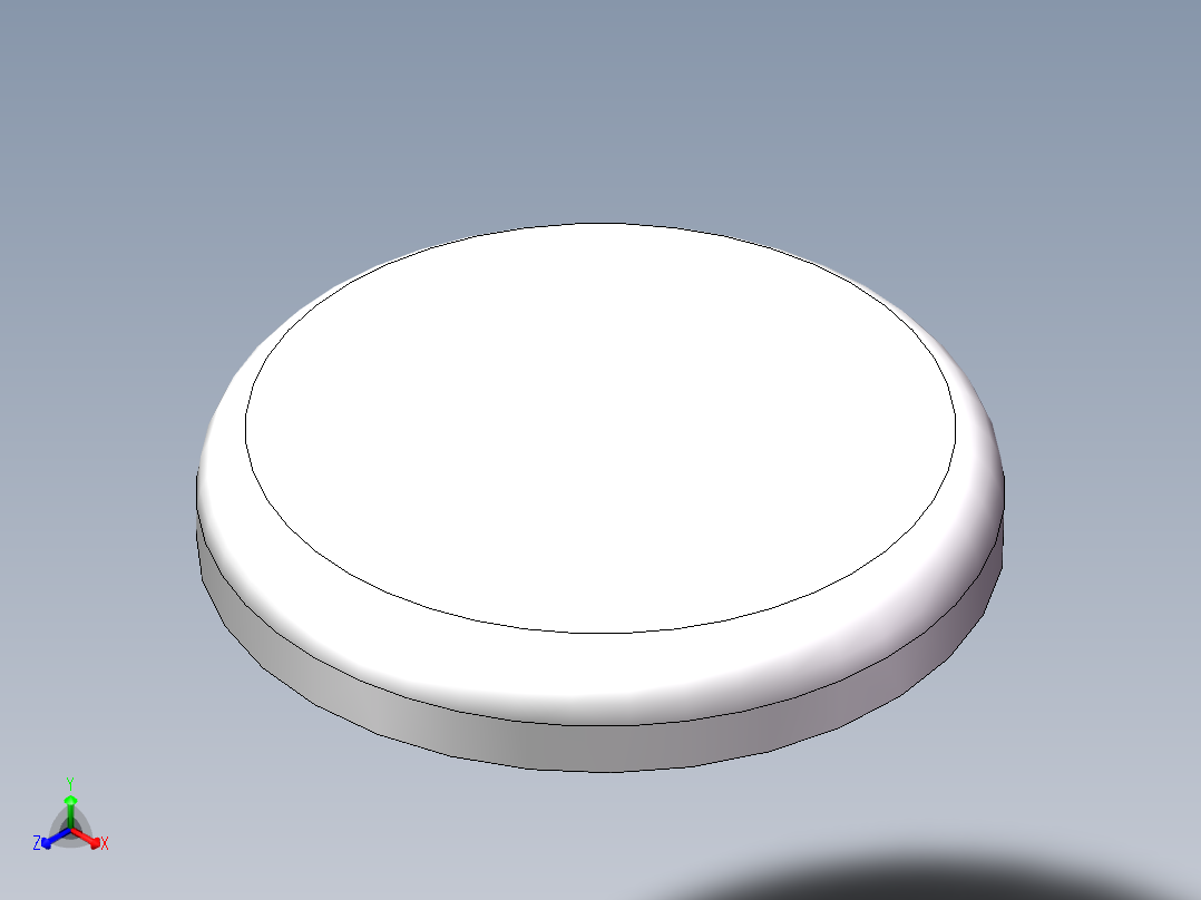 THA碟形封头DN350正等轴测图