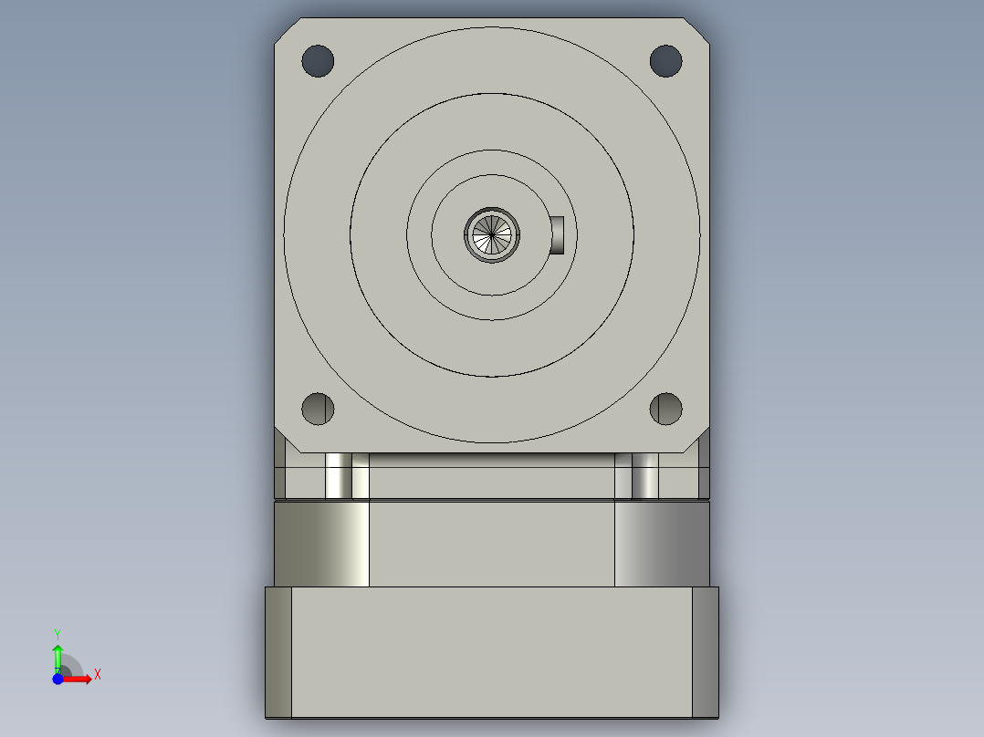 斜齿ZPGH115-L1 19-95-115-M8 LR65.STEP前视图