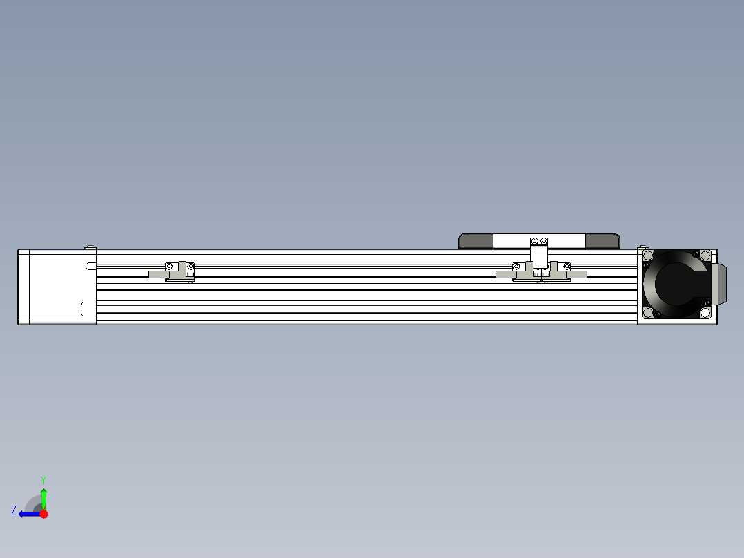 同步带滑台-欧规BC6-L120-S300-R-P40-D3右视图