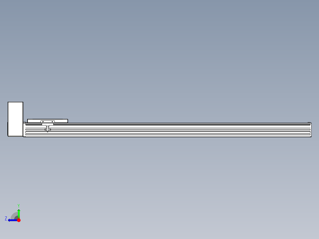 同步带全封闭直线模组TPA-HCB-120D-90-L1000-RU-C-P40-N3右视图