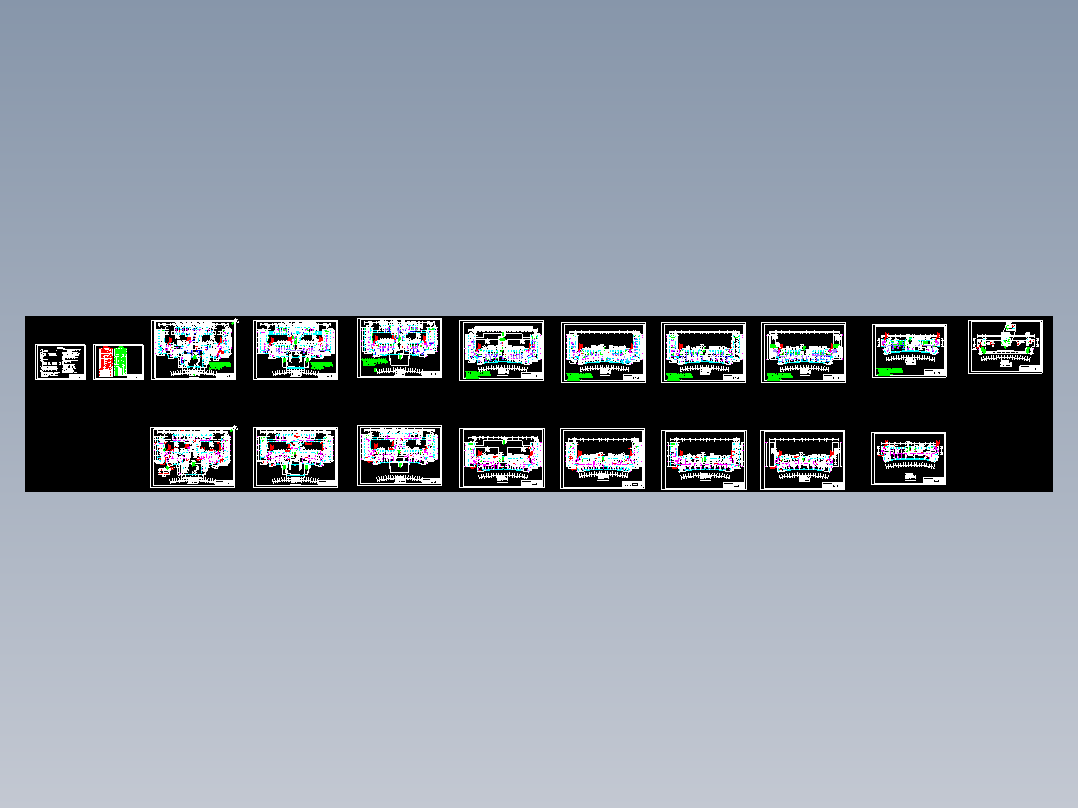 安徽某县医院空调系统图