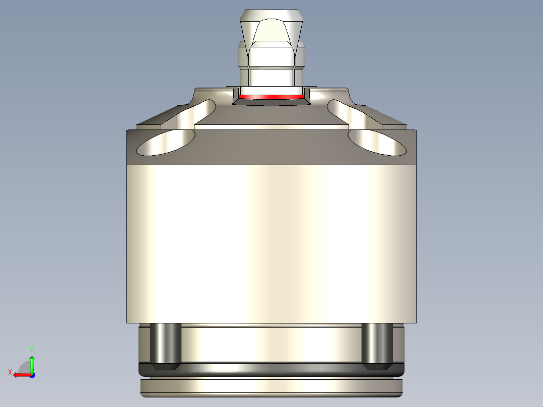 KOSMEKSFA1000-M1A-090多系列多零件图纸模型多系列多零件图纸模型后视图