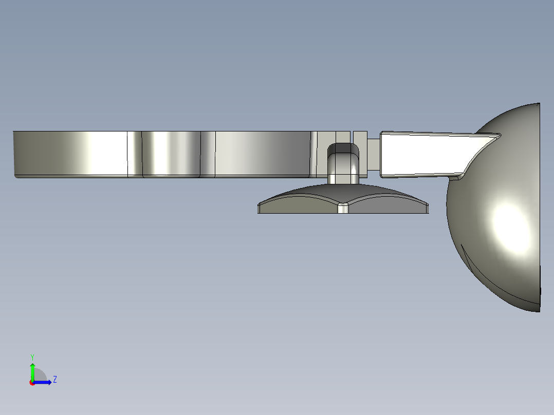 卡通玩具人物左视图