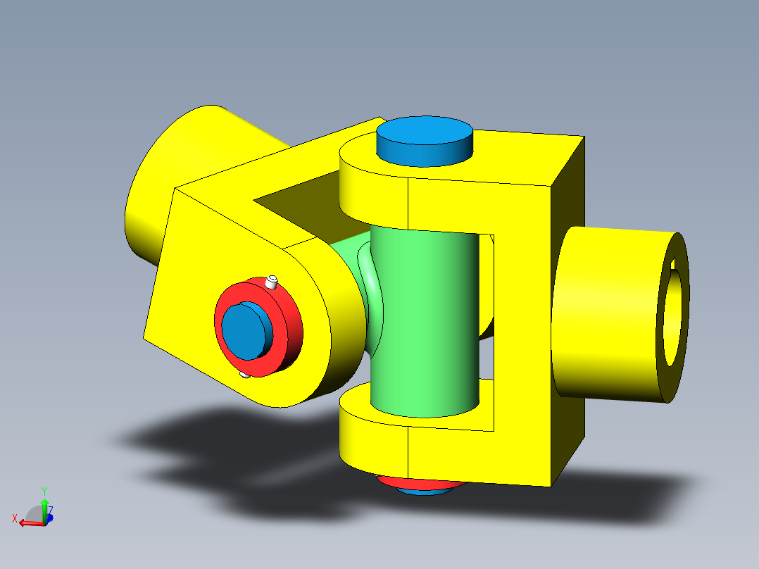 <span style='color: red'>在</span><span style='color: red'>SolidWorks</span>中设计万向节