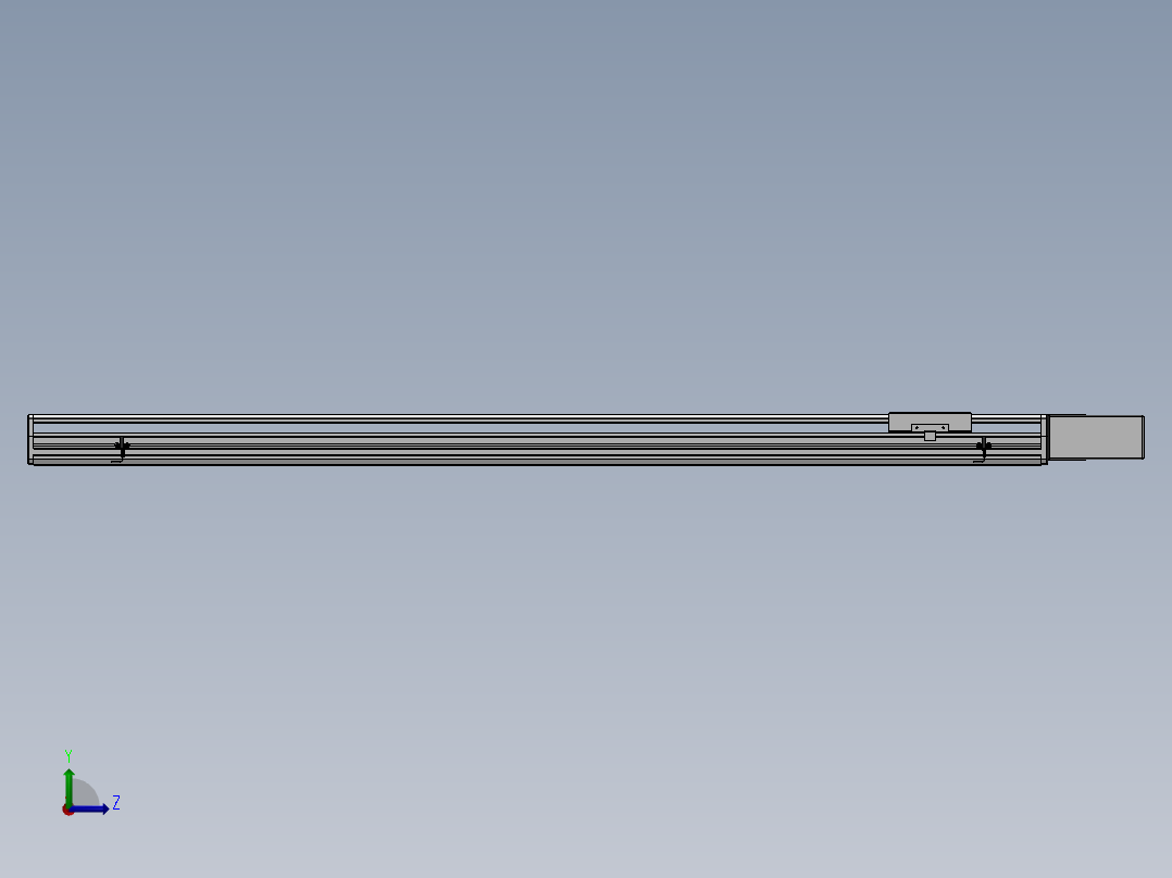 精密模组MT170-L125-1600-L-M75-C4左视图