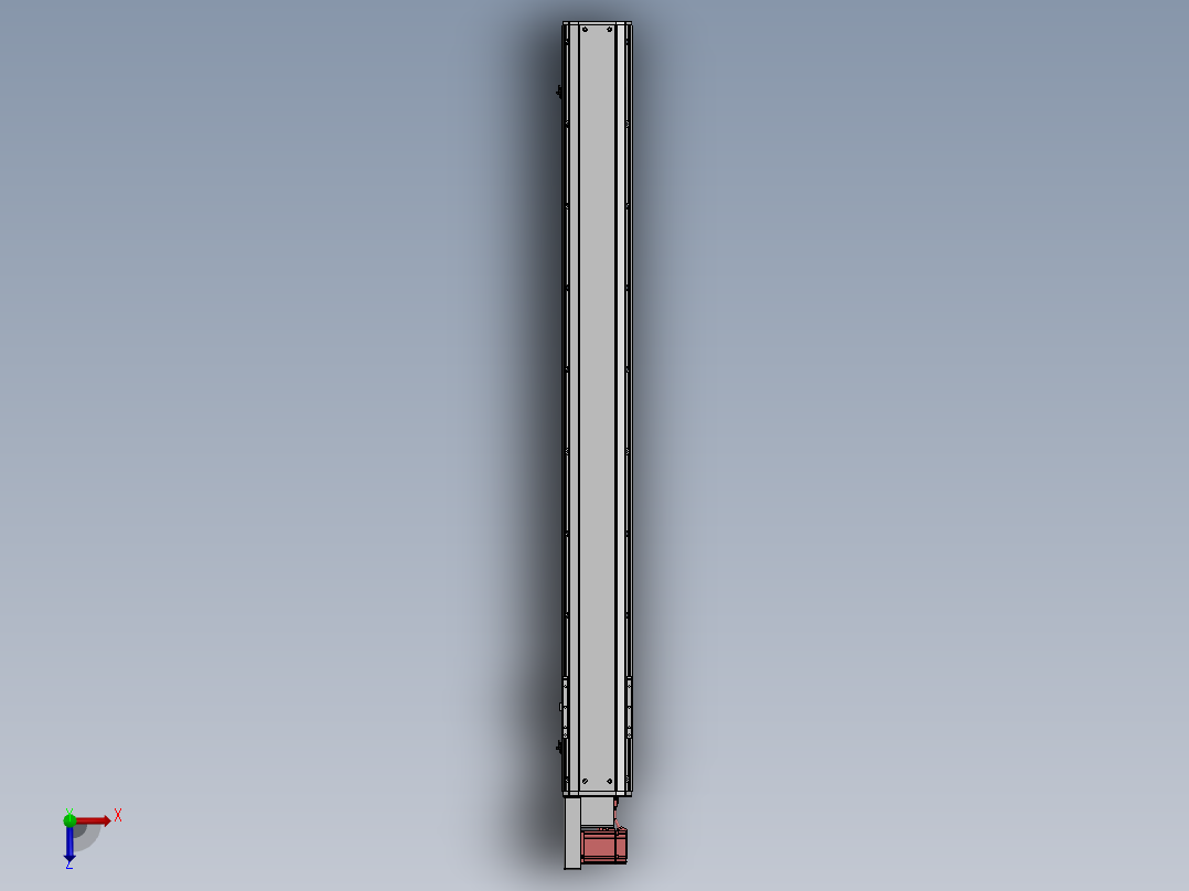 精密模组MT170-L125-1600-L-M75-C4俯视图