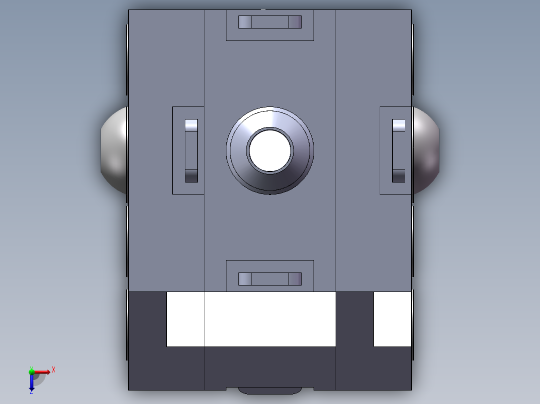 铝型材及其附件8.31.4545A俯视图