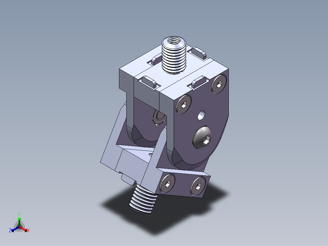 铝型材及其附件8.31.4545A正等轴测图