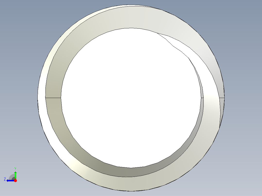 DIN 913-ISO 4026 固定螺钉-M1.6 L=6.STEP右视图