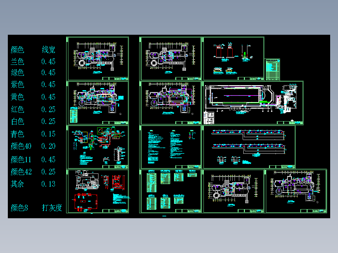 某私人会所地源热泵设计图