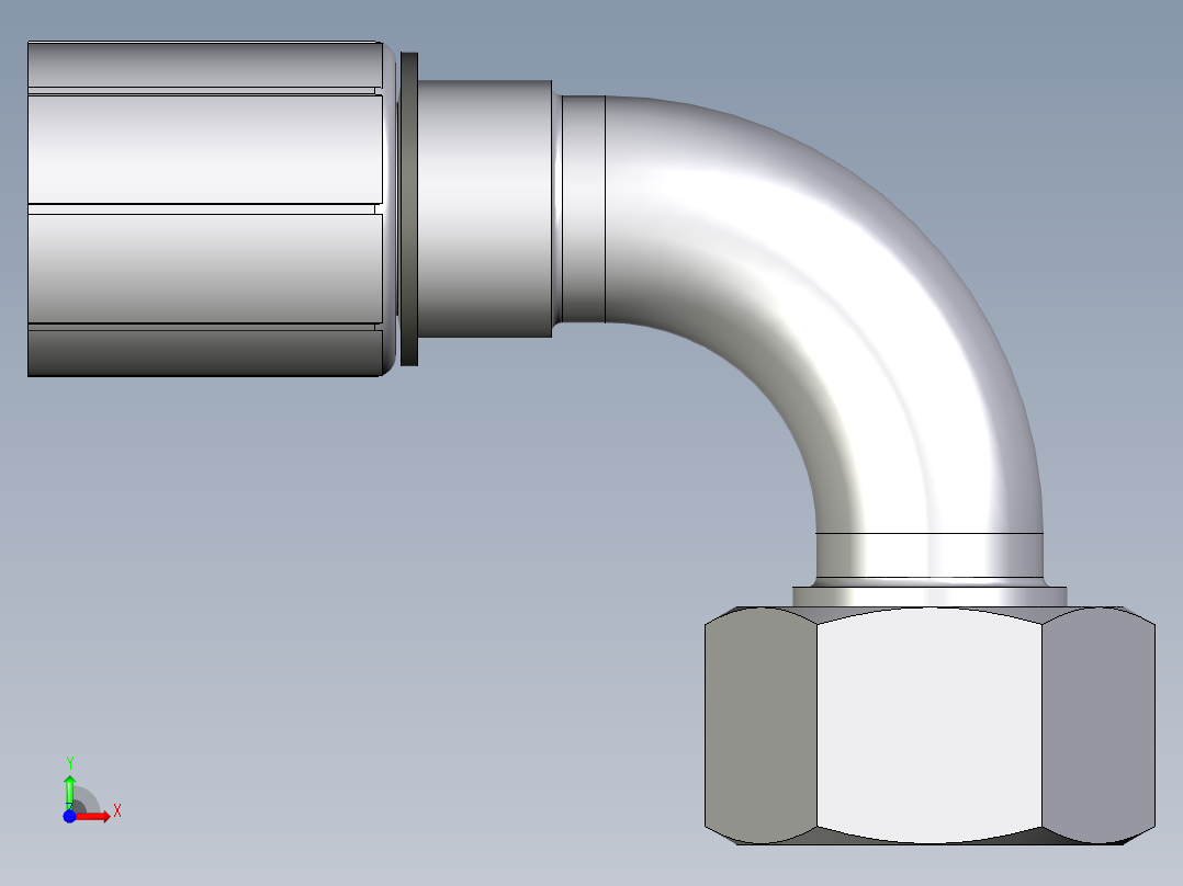 1C78系列-24°重型90°头前视图
